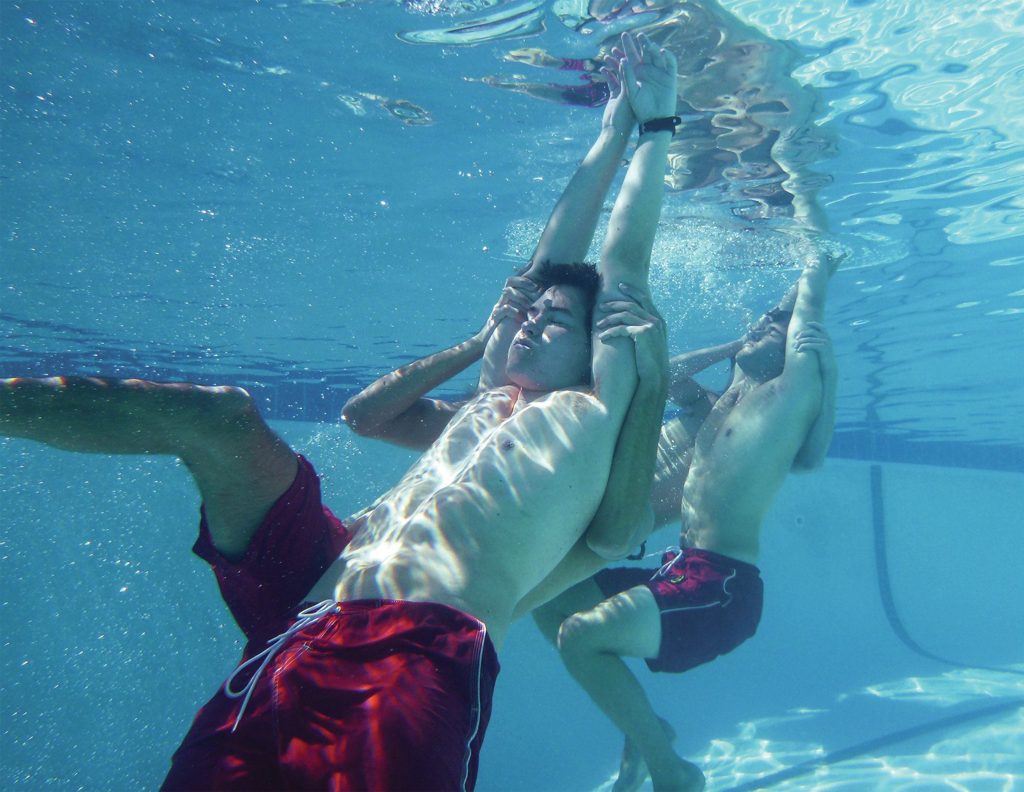 Careful Approach: The underwater approach to the victim is just as important as the surface approach when dealing with a victim of a possible head, neck and back injury. Have your lifeguards practice bringing the victim to the surface; too often this part of the sequence is rushed over. If your agency allows the use of a C-collar, make sure the lifeguards practice in-water application.