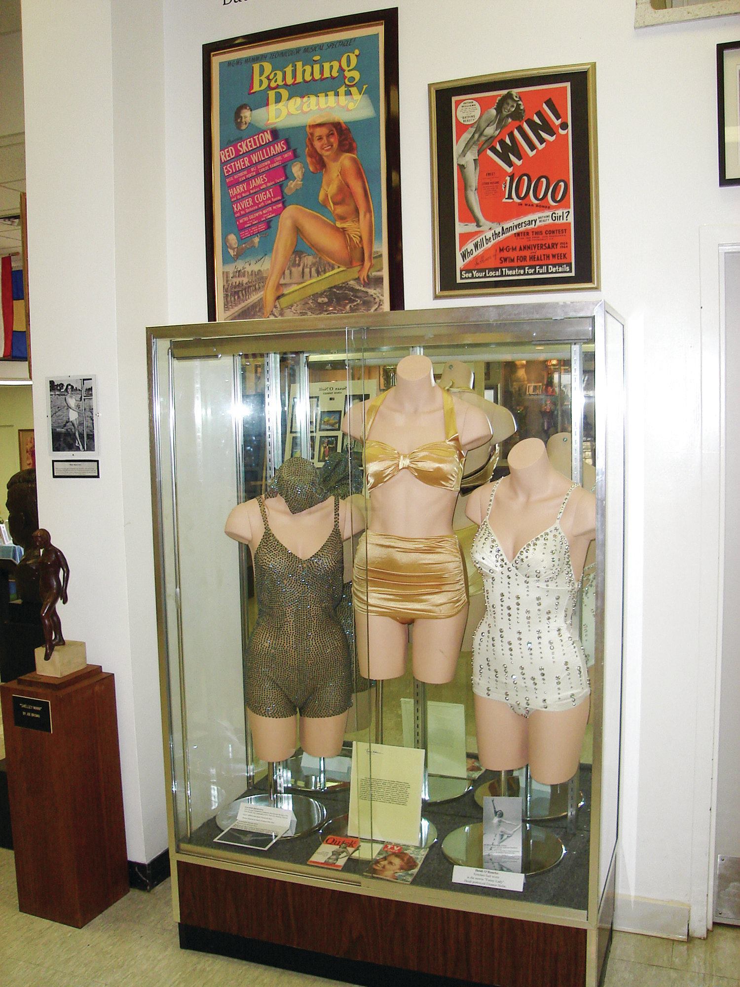 Collector’s dream: ISHOF boasts everything from antique swimwear to Olympic medals and more than a quarter of a million photos.