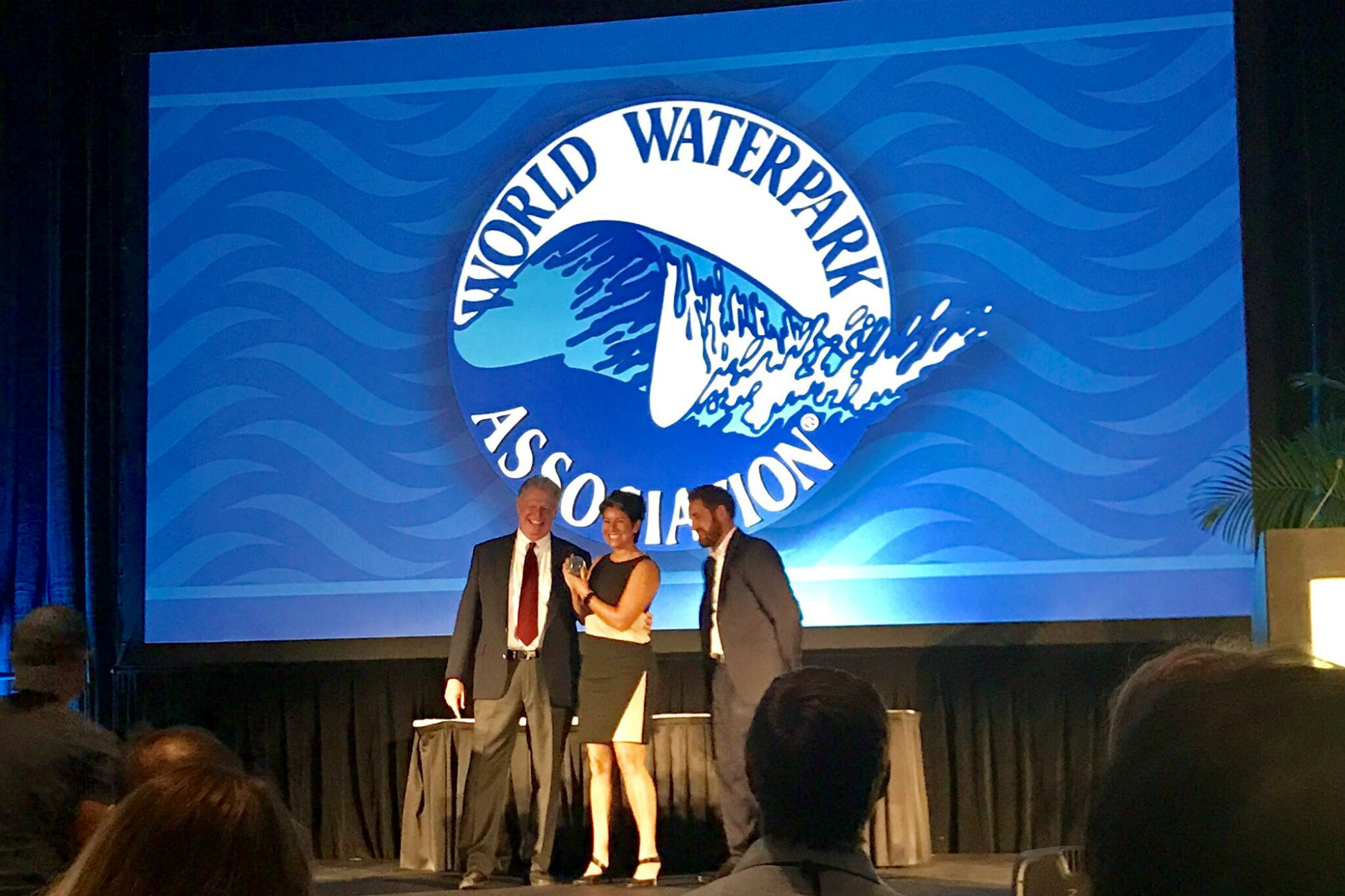 Franceen Gonzales, executive VP of the Americans at WhiteWater, was inducted into the World Waterpark Association Hall of Fame at its 2017 Symposium and Trade Show.