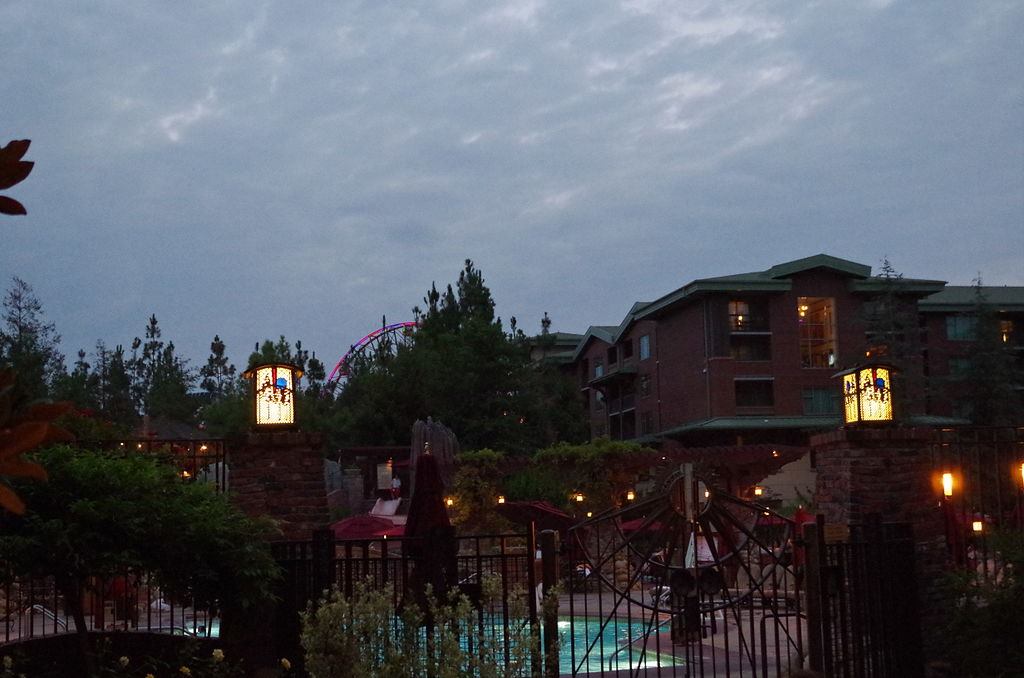 Disney's Grand Californian Hotel & Spa, Disneyland Located adjacent to Disneyland Park and Disney California Adventure Park, Disney's Grand Californian Hotel & Spa captures the essence of the late 19th-century Arts and Crafts movement and features Golden State theming.