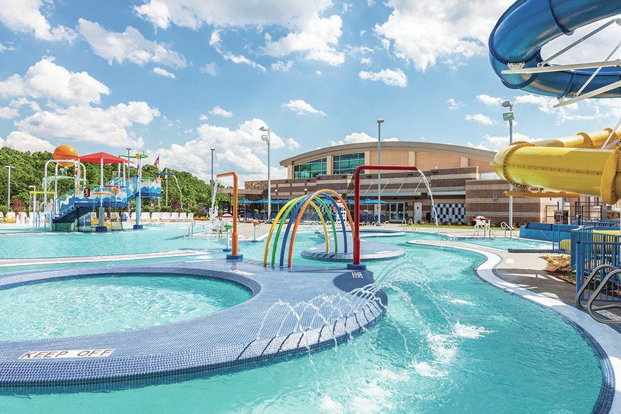 Say the designers: “The most impactful tool in our toolbox in regards to budgeting and cost-saving measures were our programming meetings. During programing [the aquatic designer], alongside the architect, identified aquatic programming goals and objectives for the new aquatic center. From these programming meetings, designers drafted detailed designs to accommodate the programs. By ensuring that all of the user needs were met we saved time and money by not having change orders, by not having to reevaluate where we are going and what we wanted to achieve.”