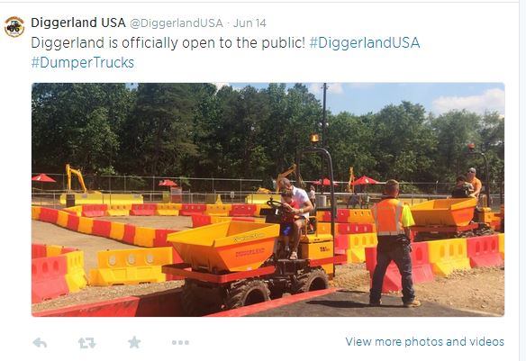That was fast! Seems like just yesterday that we 
reported on the construction of this New Jersey-based, construction-themed amusement park that sits adjacent to the waterpark Sahara Sam’s Oasis, and now 
@DiggerlandUSA&nbsp;is open for business. #AISwimSocial