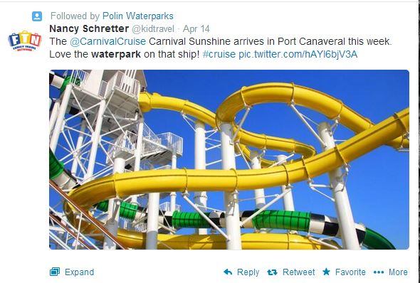 @kidtravel was pretty excited about the new 
@carnivalcruise waterpark aboard the 
Sunshine ship, but not everyone has the same sentiment. In fact, recent drowning incidents aboard 
@CruiseNorwegian&nbsp;vessels have drawn skepticism from travelers and industry members who believe lifeguards should be present at these floating aquatics venues. Not everyone feels the same however, some noting that it's the same as when a hotel does not have a lifeguard on duty. 
Read more about one parent's effort to change this, as well as an insightful discussion on our LinkedIn group and share your thoughts on the issue. #AISwimSocial