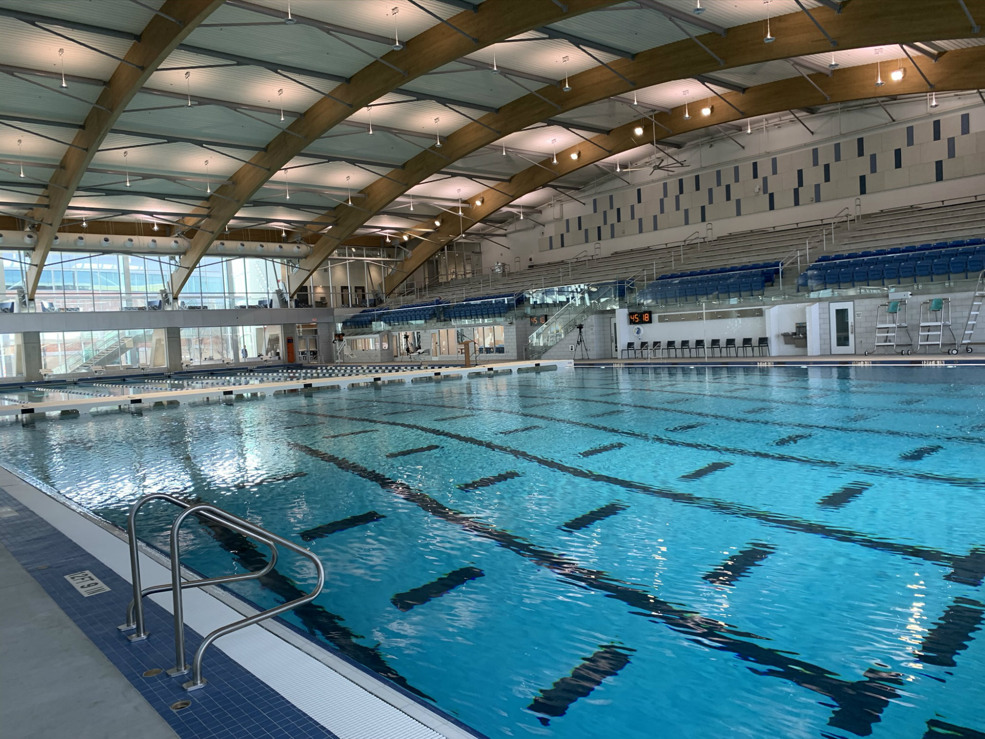 Shawnee Mission School District Aquatic CenterArchitect: ACI BolandAquatic Designer/Consultant: Counsilman-Hunsaker