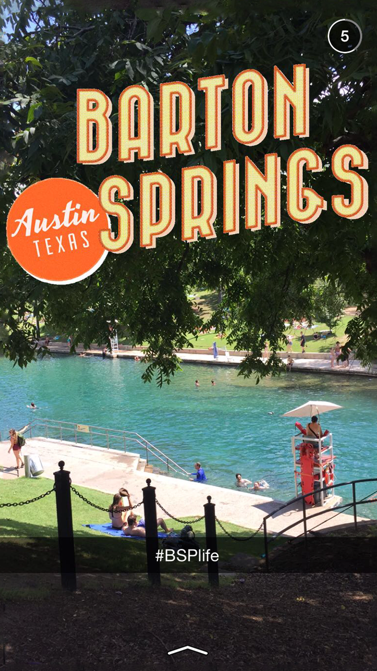 Sending images on Snapchat, known for the 10-second shelf life it gives to sent images, can prove a fun way to remind people about your offerings.