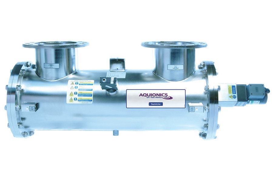 Aquionics: All Aquionics SwimLine UV disinfection systems now feature Power-Stepping, which ensures the desired level of disinfection is achieved. It also controls chloramines while consuming only the minimal amount of power needed, per maker. Contact: 800.925.0440; aquionics.com