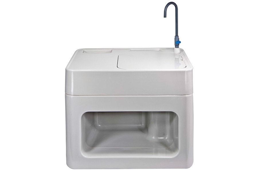 AquatiControl Technology: The redesigned Professional Test Station from AquatiControl Technology streamlines testing procedures by offering a dedicated workspace with testing equipment, freshwater, pool water, a drain and a flat work area conveniently located within and around the noncorrosive, compact unit. Once installed in a well-lit location and coupled with a quality test kit, operators are afforded everything needed to consistently test water properly and accurately, say company officials. Contact: 888.520.0173; aquaticontrol.com