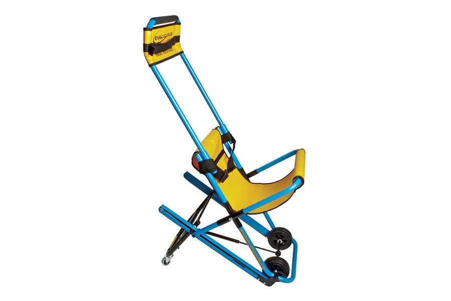 Water Safety Products’ EVAC+CHAIR 600H is designed like the standard model 300H to allow a safe and controlled descent of an individual from any number of stories, but features two additional handles for locations with difficult access and two-person operation. It has a weight capacity of 400 pounds. Contact: 321.777.7051; watersafety.com