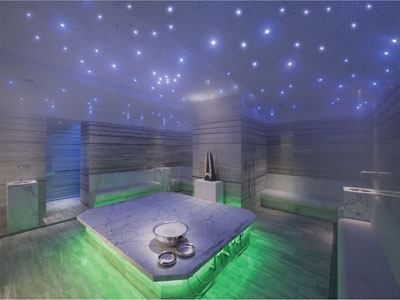 The Spa at Mandarin Oriental Hotel Las Vegas attracts new guests and returning visitors with relaxation-focused extras, including experience showers and an ice fountain, that add to the mental and physical benefits of the traditional pool